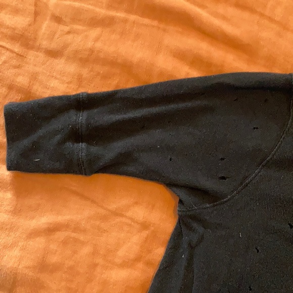 Free People Distressed We The Free Henley Medium - Picture 4 of 7